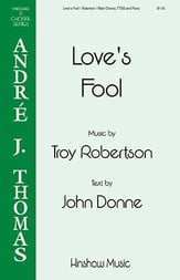 Love's Fool TTBB choral sheet music cover